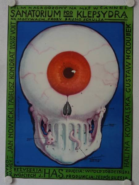 Das Sanatorium zur Todesanzeige originales polnisches Filmplakat